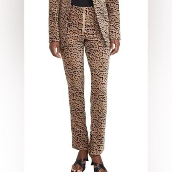 Good American Animal Print Leopard Pants - Picture 1 of 5
